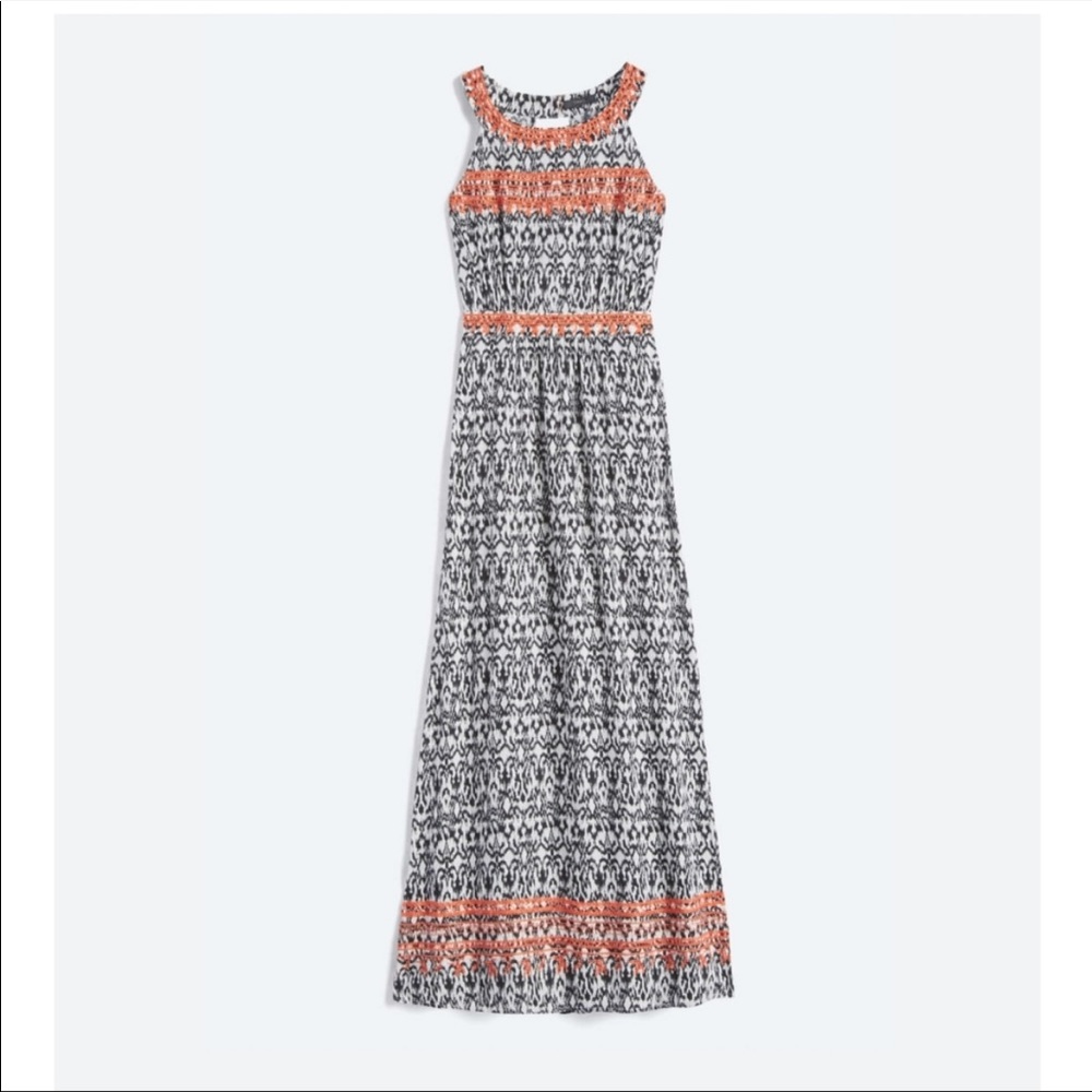 THML Jameson Embroidered Maxi Dress, Size XL
